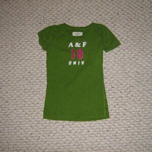 abercrombie and fitch green shirt